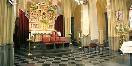 Wunder Der Hauptaltar in der Kirche St. Quintinus, Hasselt