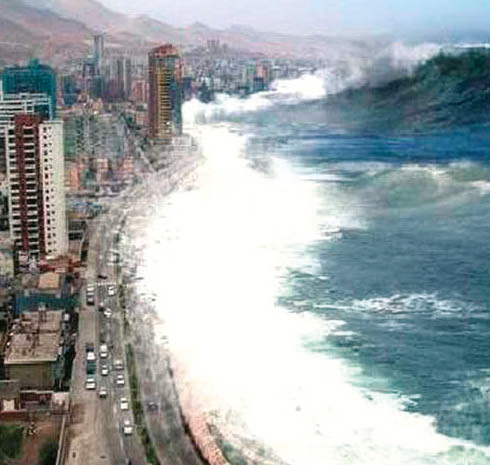 Die Inselstadt Tumaco an der Pazifikküste Kolumbiens wurde 1906 von einem katastrophalen Erdbeben und Tsunami bedroht