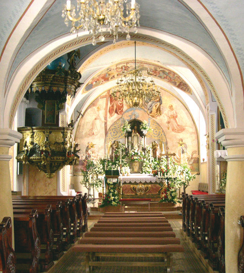 Innenraum der Kapelle des