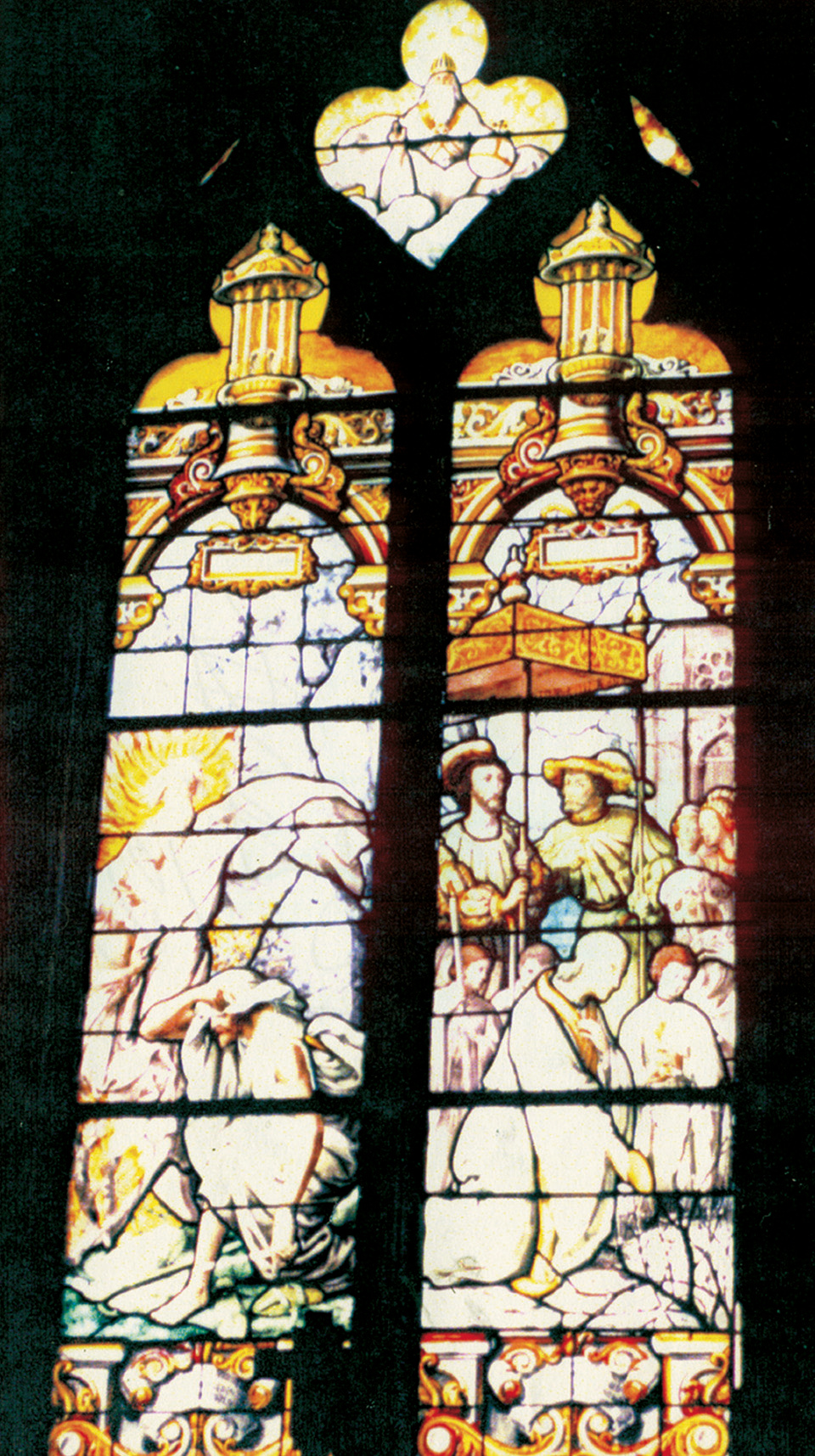 Finestra raffigurante il miracolo