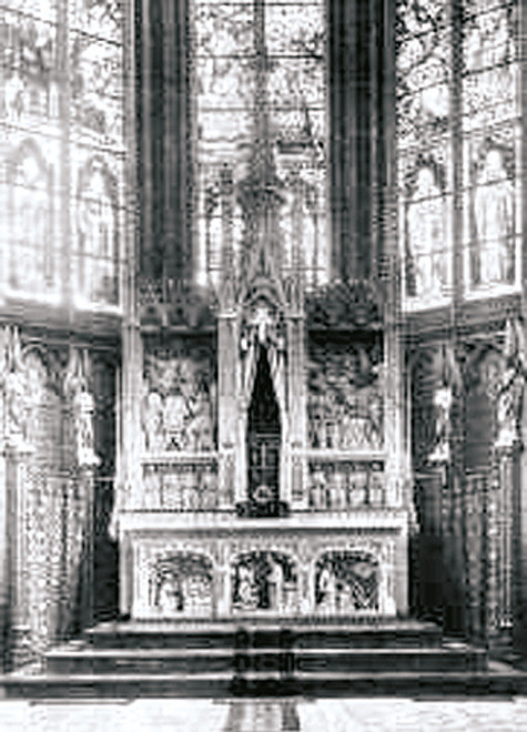 Reliquiar mit dem blutbefleckten Korporal des eucharistischen Wunders von 1222
