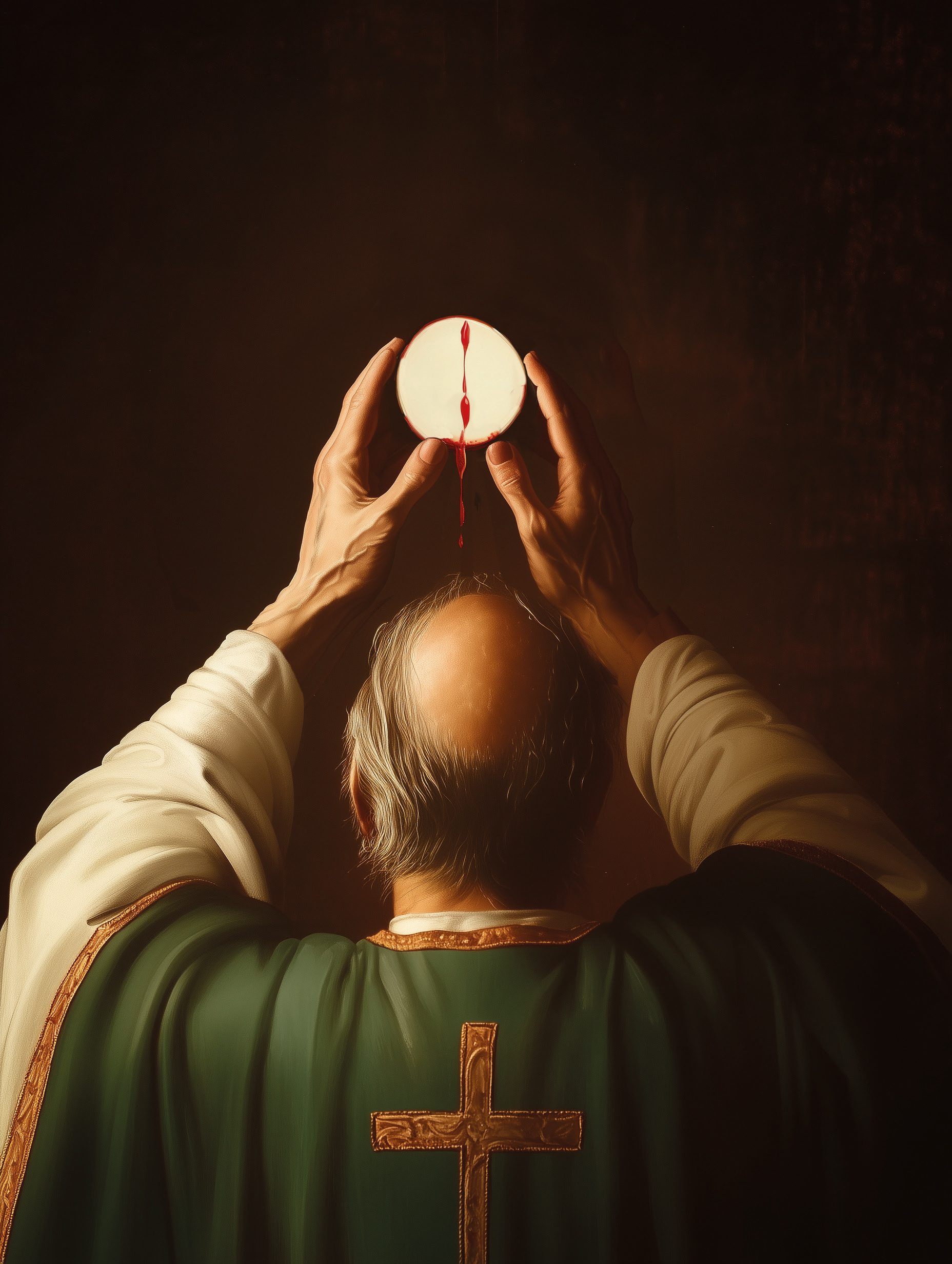 Jährliche Fronleichnamsprozession mit der Eucharistie durch Meerssen