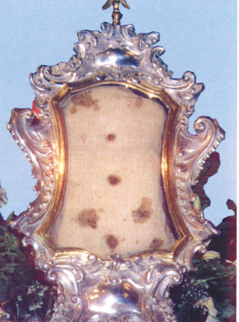 Reliquia del caporale macchiato di sangue