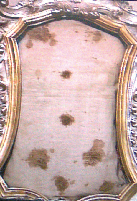 sulla basilica si trova un'incisione colorata e molto rara