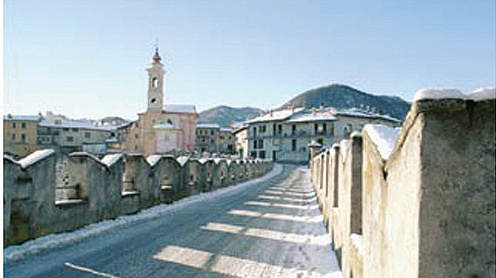 La campagna intorno a Dronero Dronero