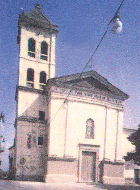 La facciata della chiesa di San Mauro
