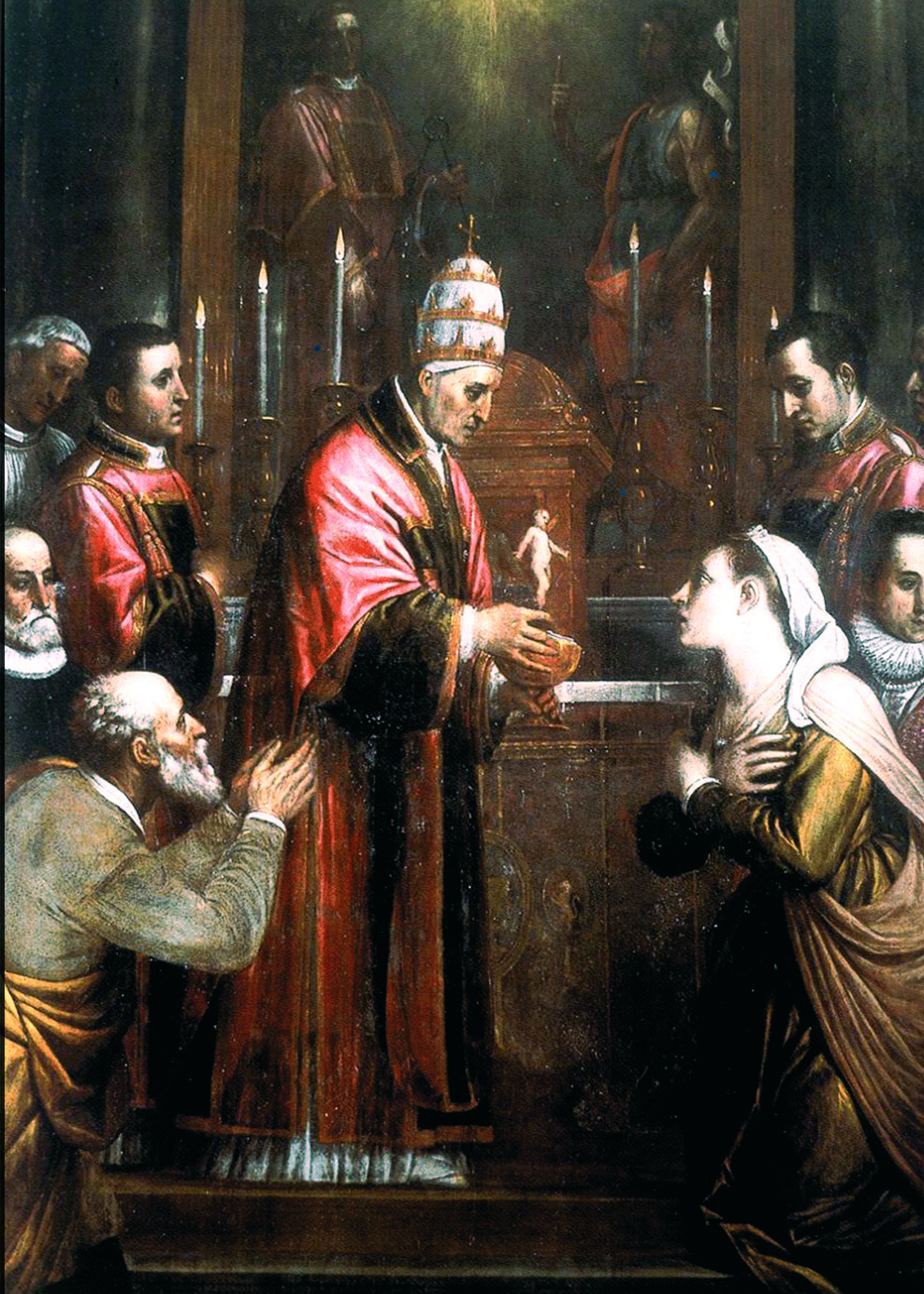 Y La Messa Miracolosa di San Gregorio Magno di Domenico Cresti (1559 -1638)