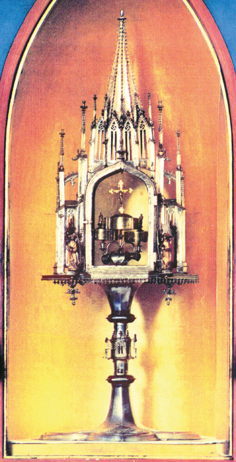 The Chapel of the Santissimo Sacramento inside Saint Peter's Basilica