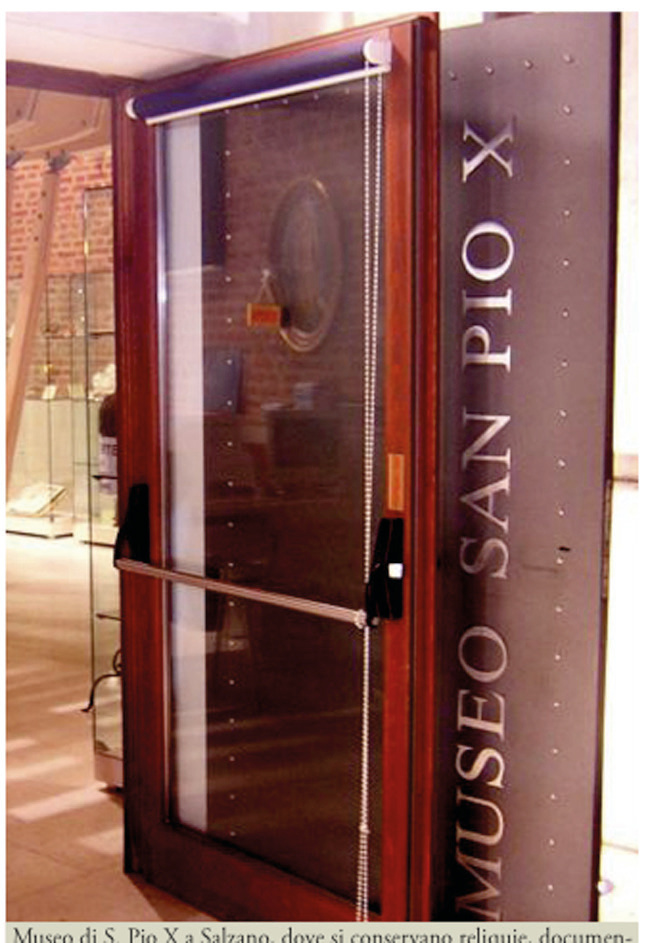 Museo San Pio X a Salzano, dove custodiscono reliquie, documenti, cimeli