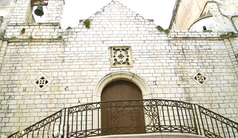 Ostia miracolosa proveniente dalla chiesa di Sant'Andrea del XVII secolo dove fu recuperata l'ostia della donna sacrilega