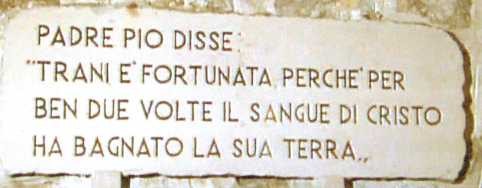 BEN DUE VOLTE IL SANOE Dl CRISTO