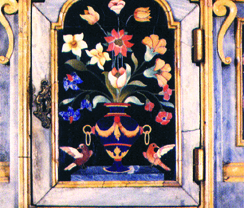 Particolare del tabernacolo del Miracolo
