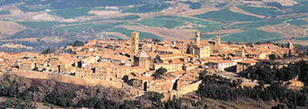 Veduta di Volterra