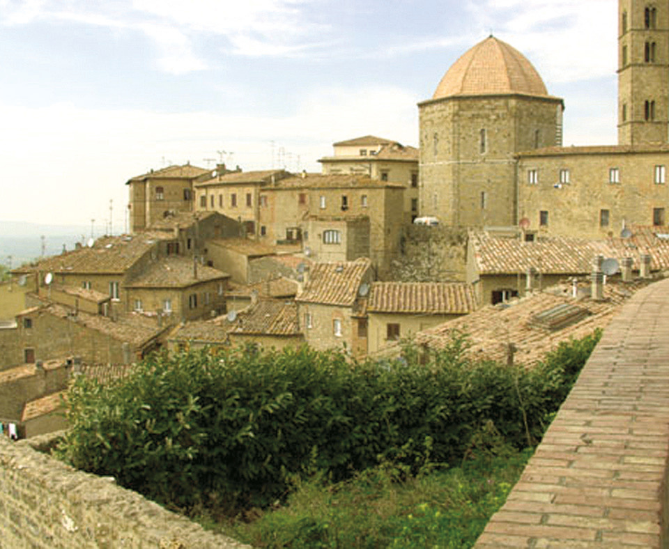 Veduta di Volterra