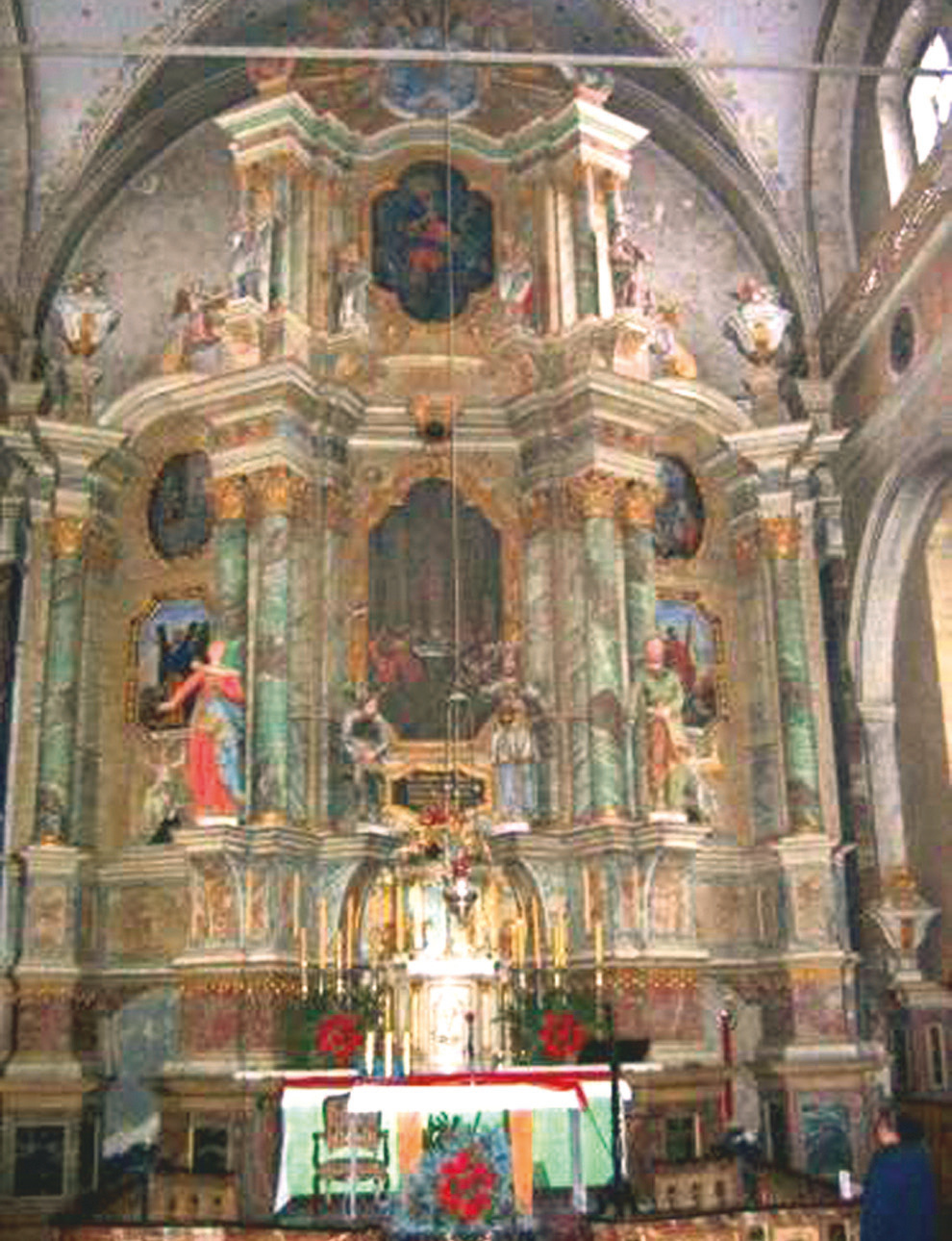 Historical artwork and preserved documentation of the Eucharistic Miracle of Glotowo (1290)