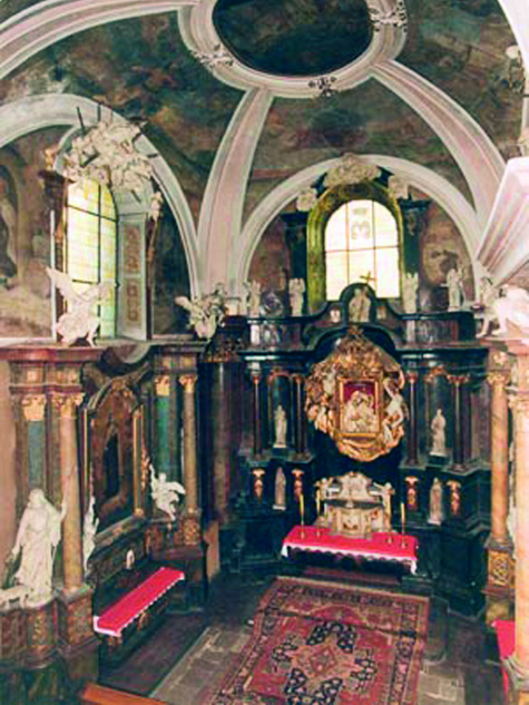 The original chapel in which the
