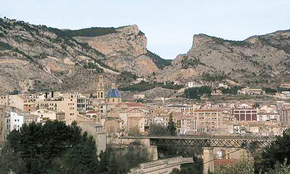 Uitzicht op Alcoy