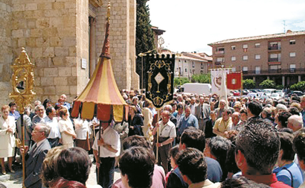 A darocai Santa María-bazilika barokk főoltára a csoda tabernákulummal