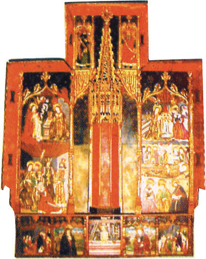 Santuário da Santa Dúvida (Sant Dubte) em Ivorra, Catalunha (1010 d.C.)