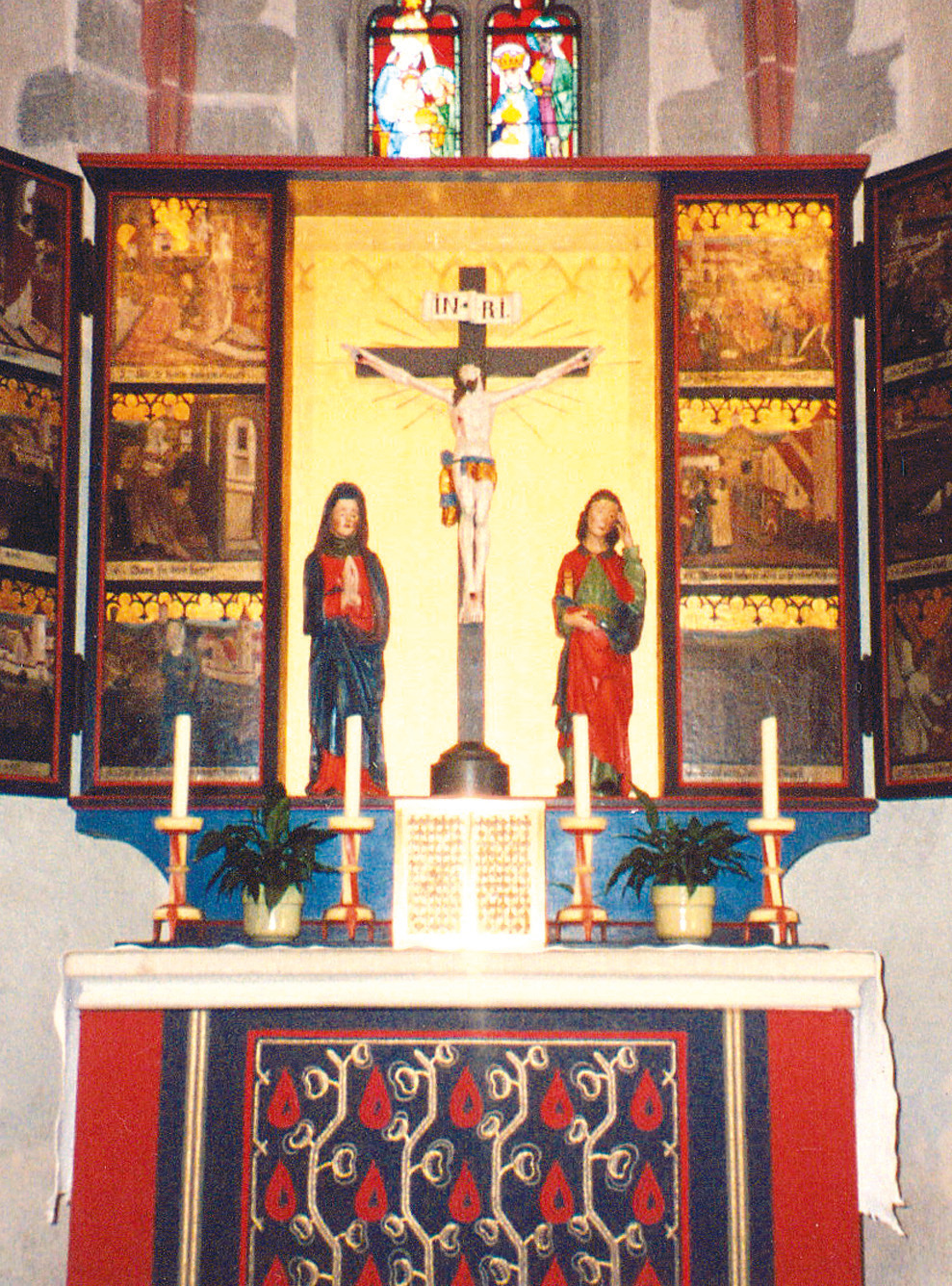 la chiesa di Ettiswil e ne divenne oggetto sacro