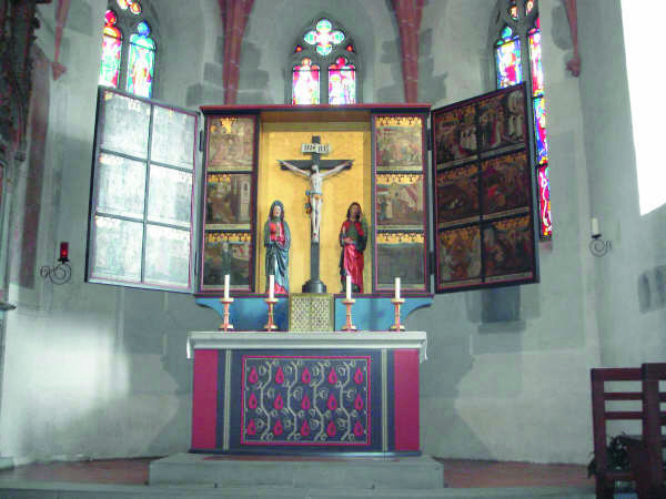 Bolla papale di papa Niccolò V (1447) che concede indulgenze ai pellegrini in visita a Ettiswil